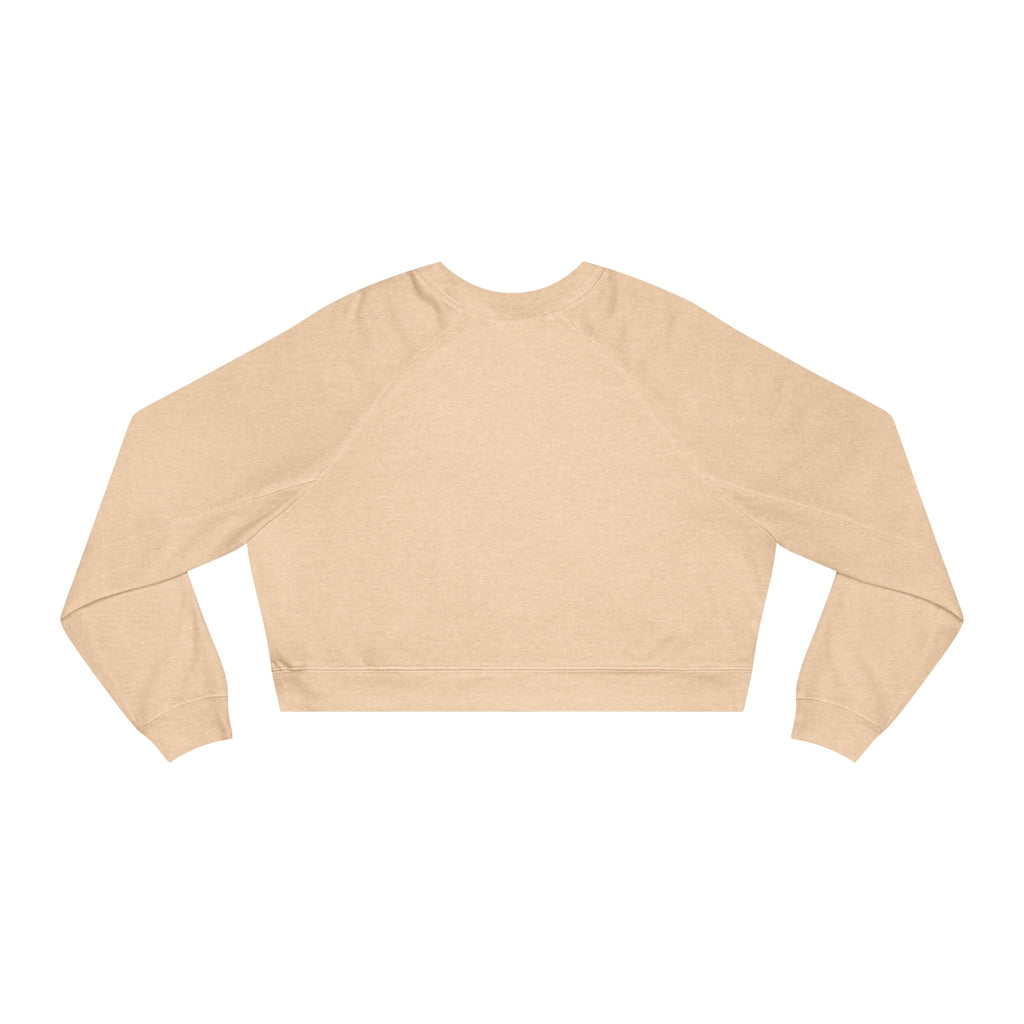 Women's Cropped Fleece Pullover – Cozy Fall Sweatshirt
