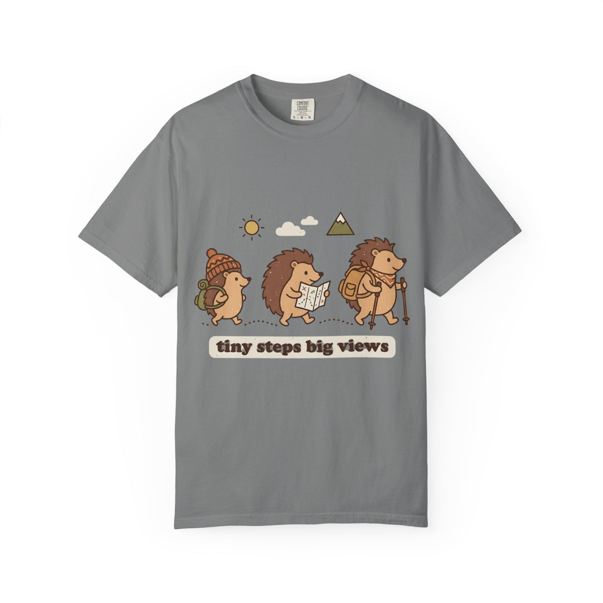 Hedgehog Hiking T-Shirt