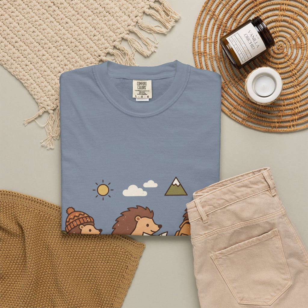 Hedgehog Hiking T-Shirt
