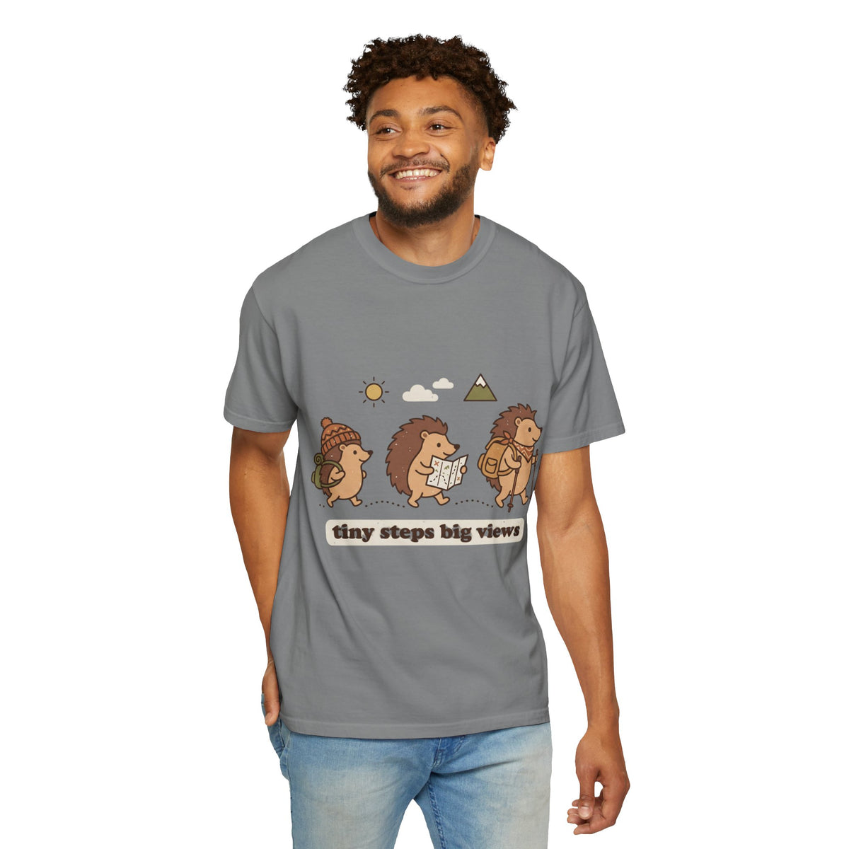 Hedgehog Hiking T-Shirt