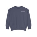 Unisex Garment-Dyed Sweatshirt – Soft Cotton Crewneck, Relaxed Fit, Minimal Streetwear Pullover