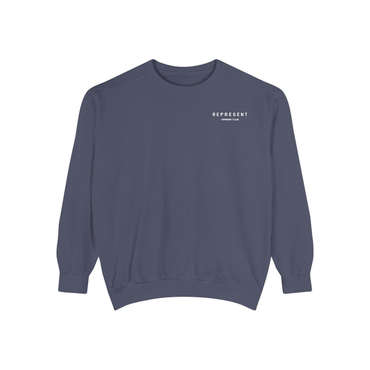 Unisex Garment-Dyed Sweatshirt – Soft Cotton Crewneck, Relaxed Fit, Minimal Streetwear Pullover
