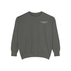 Unisex Garment-Dyed Sweatshirt – Soft Cotton Crewneck, Relaxed Fit, Minimal Streetwear Pullover