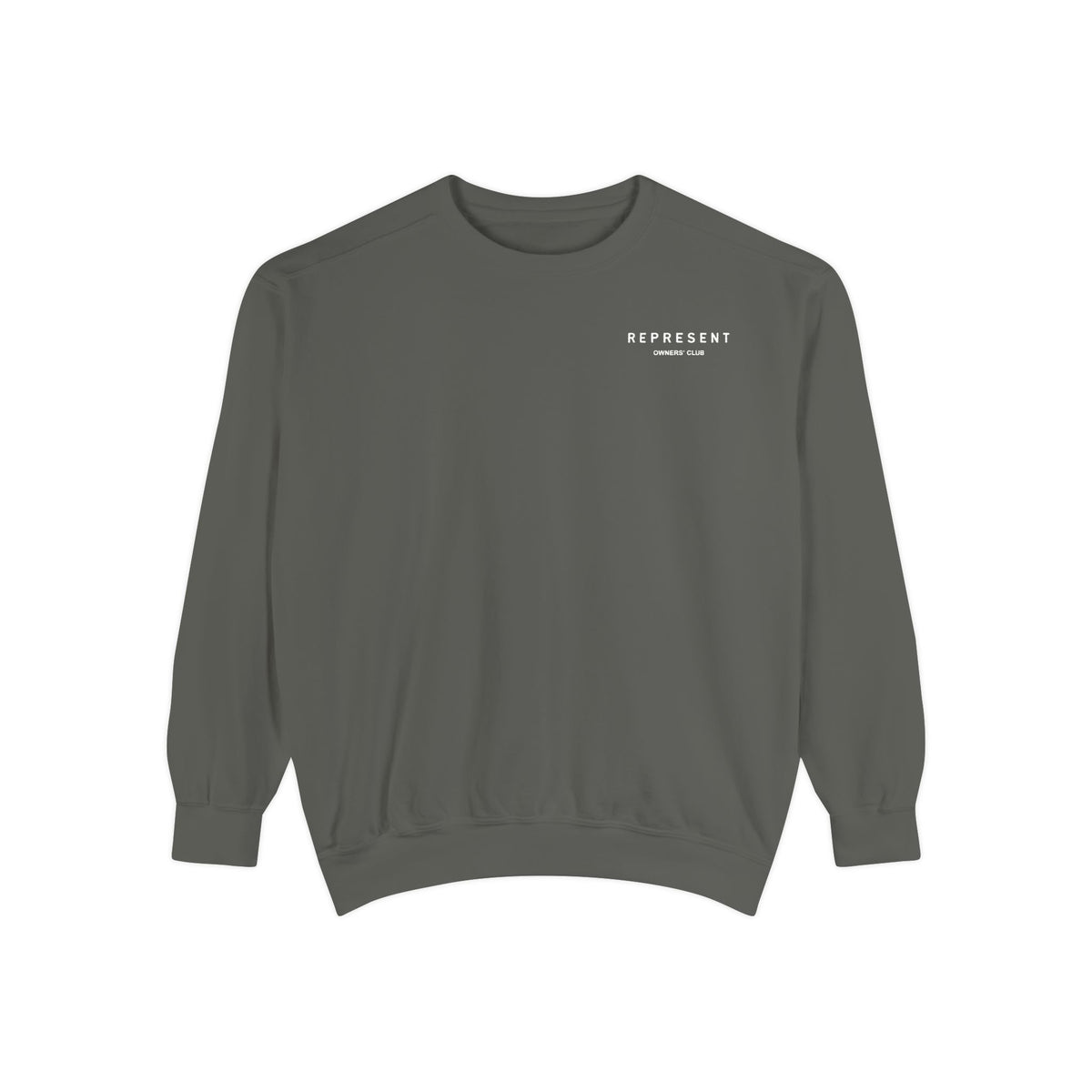 Unisex Garment-Dyed Sweatshirt – Soft Cotton Crewneck, Relaxed Fit, Minimal Streetwear Pullover