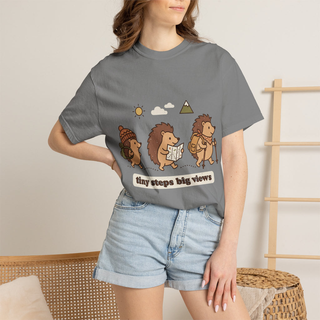 Hedgehog Hiking T-Shirt