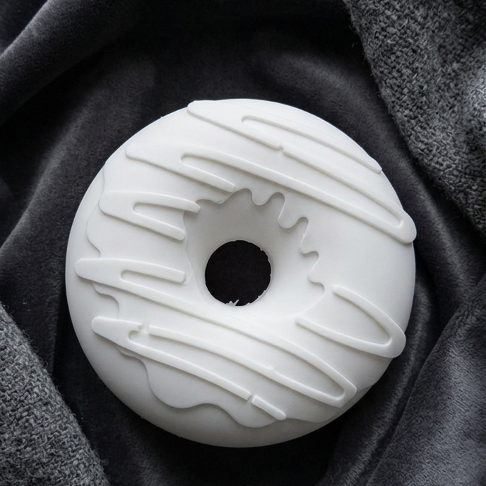 Kit de peinture moulage figurine thème donuts - Création artisanale Activité manuelle pour enfants et adultes