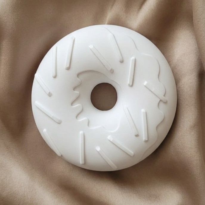 Kit de peinture moulage figurine thème donuts - Création artisanale Activité manuelle pour enfants et adultes