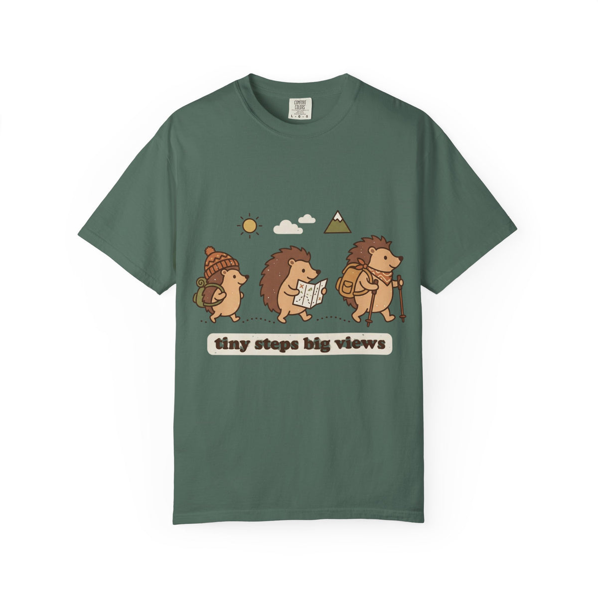 Hedgehog Hiking T-Shirt