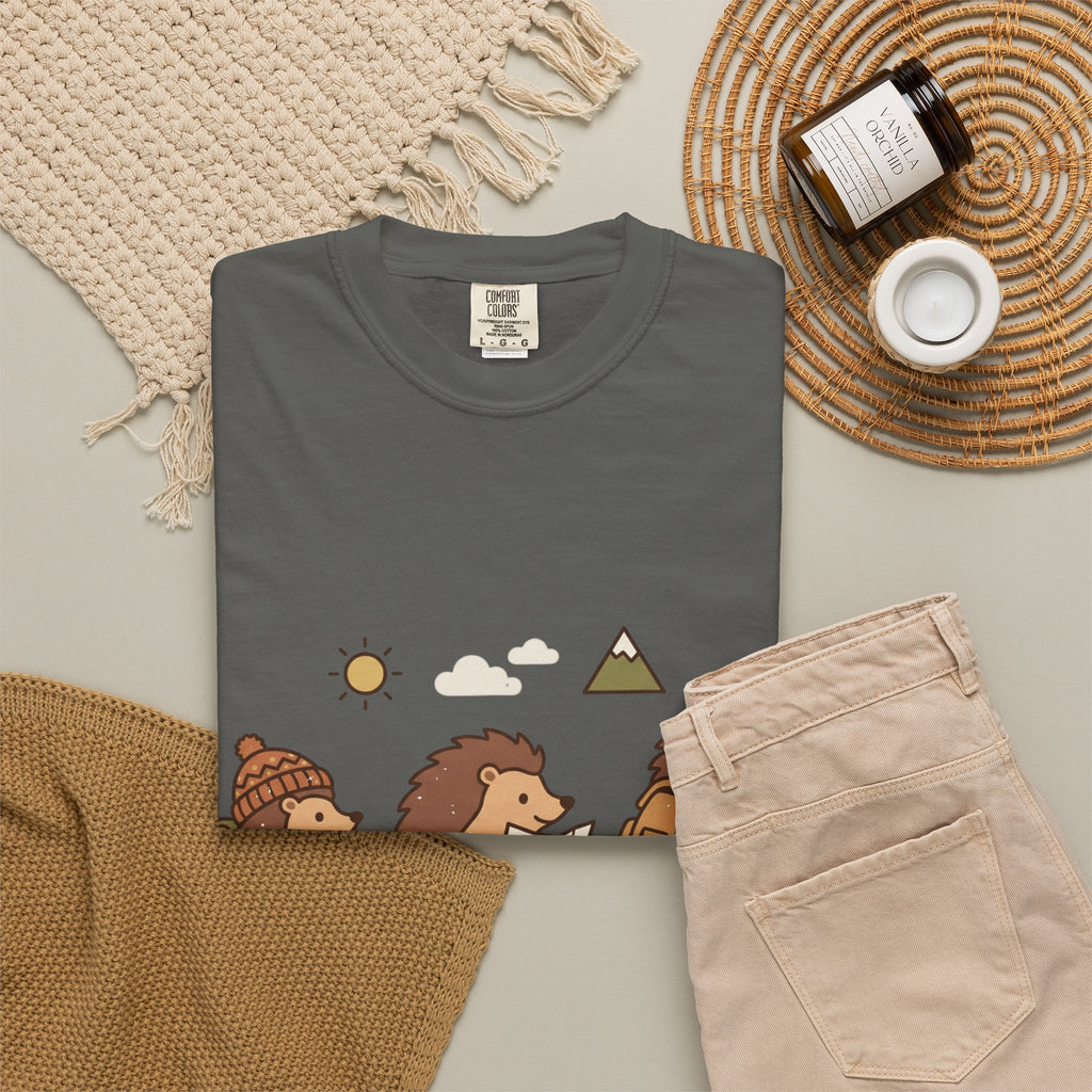 Hedgehog Hiking T-Shirt