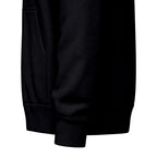 Black Zip-Up Hoodie for Men & Women – Graphic Streetwear Sweatshirt