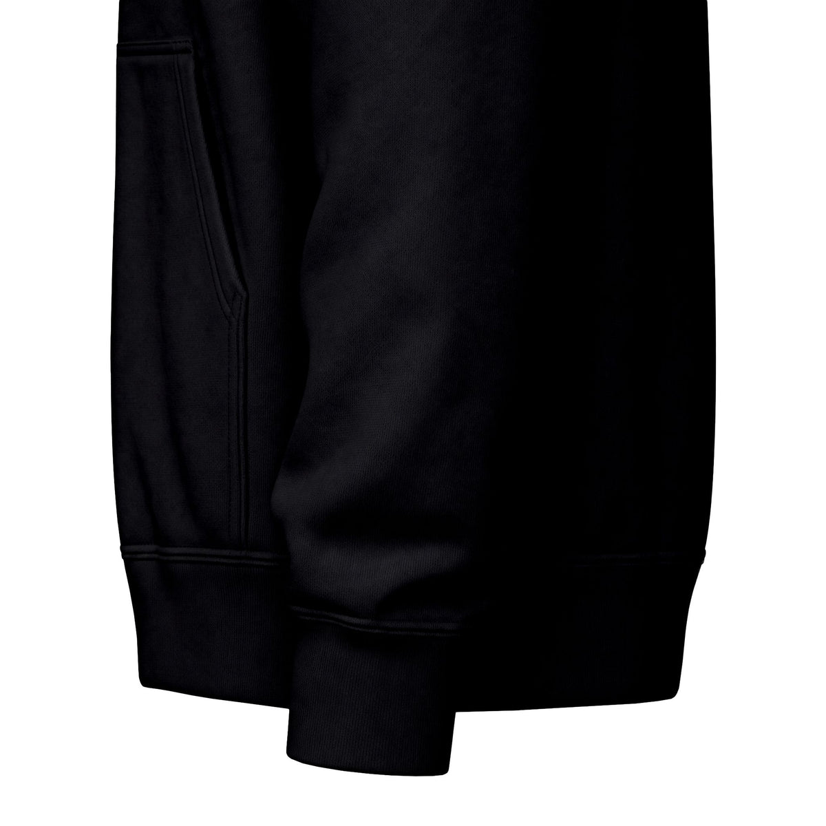 Black Zip-Up Hoodie for Men & Women – Graphic Streetwear Sweatshirt