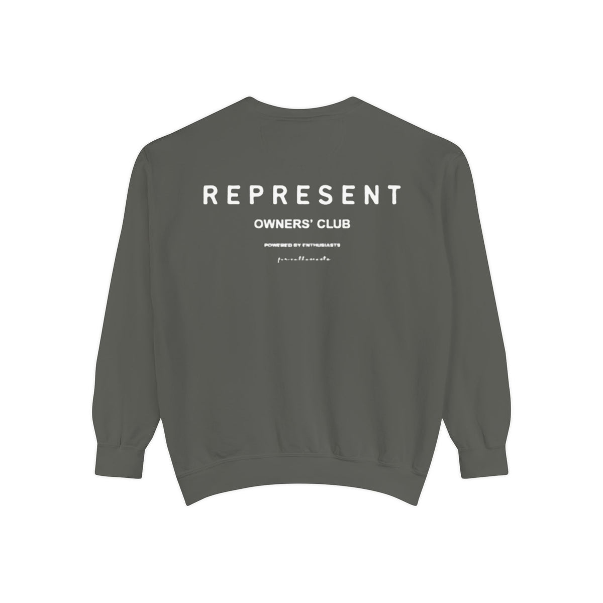 Unisex Garment-Dyed Sweatshirt – Soft Cotton Crewneck, Relaxed Fit, Minimal Streetwear Pullover