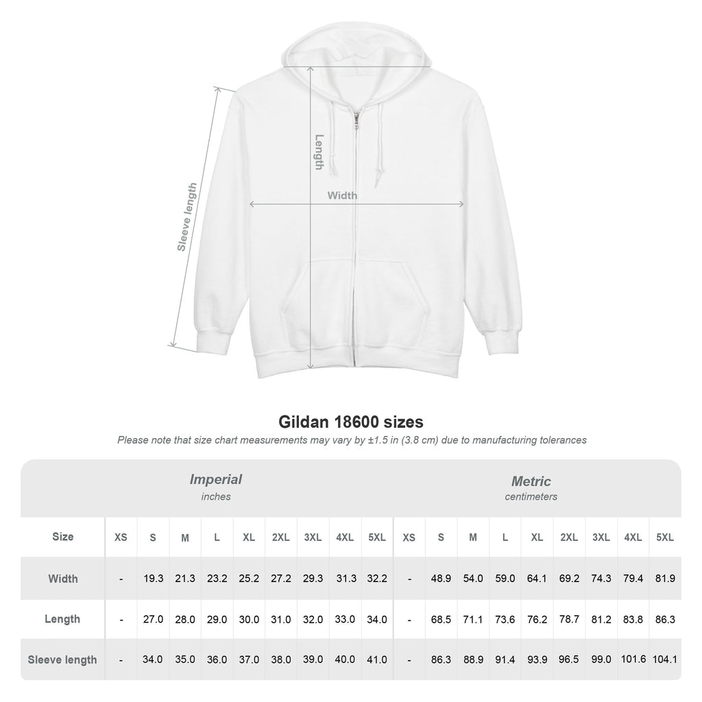 Black Zip-Up Hoodie for Men & Women – Graphic Streetwear Sweatshirt