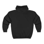 Black Zip-Up Hoodie for Men & Women – Graphic Streetwear Sweatshirt