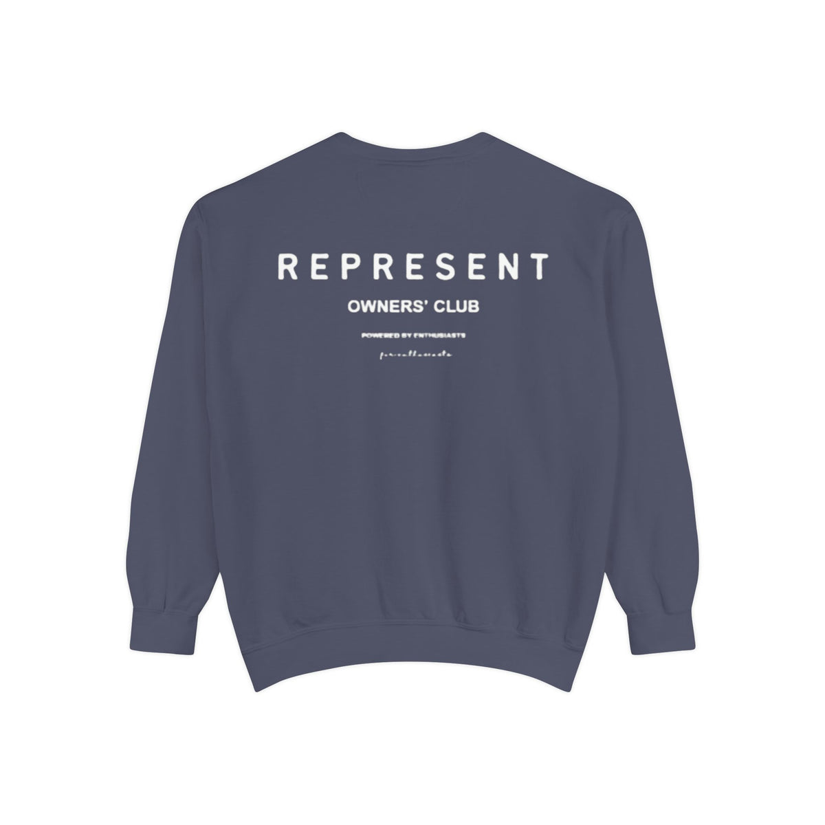 Unisex Garment-Dyed Sweatshirt – Soft Cotton Crewneck, Relaxed Fit, Minimal Streetwear Pullover