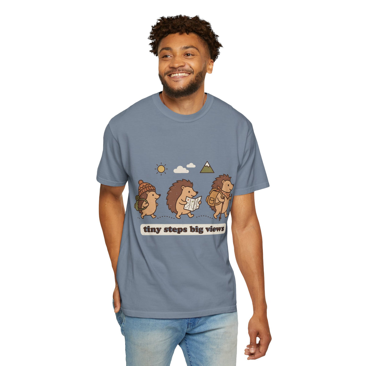 Hedgehog Hiking T-Shirt