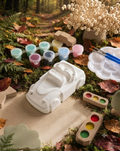 Kit de peinture moulage figurine thème voitures vintage - Création artisanale Activité manuelle pour enfants et adultes
