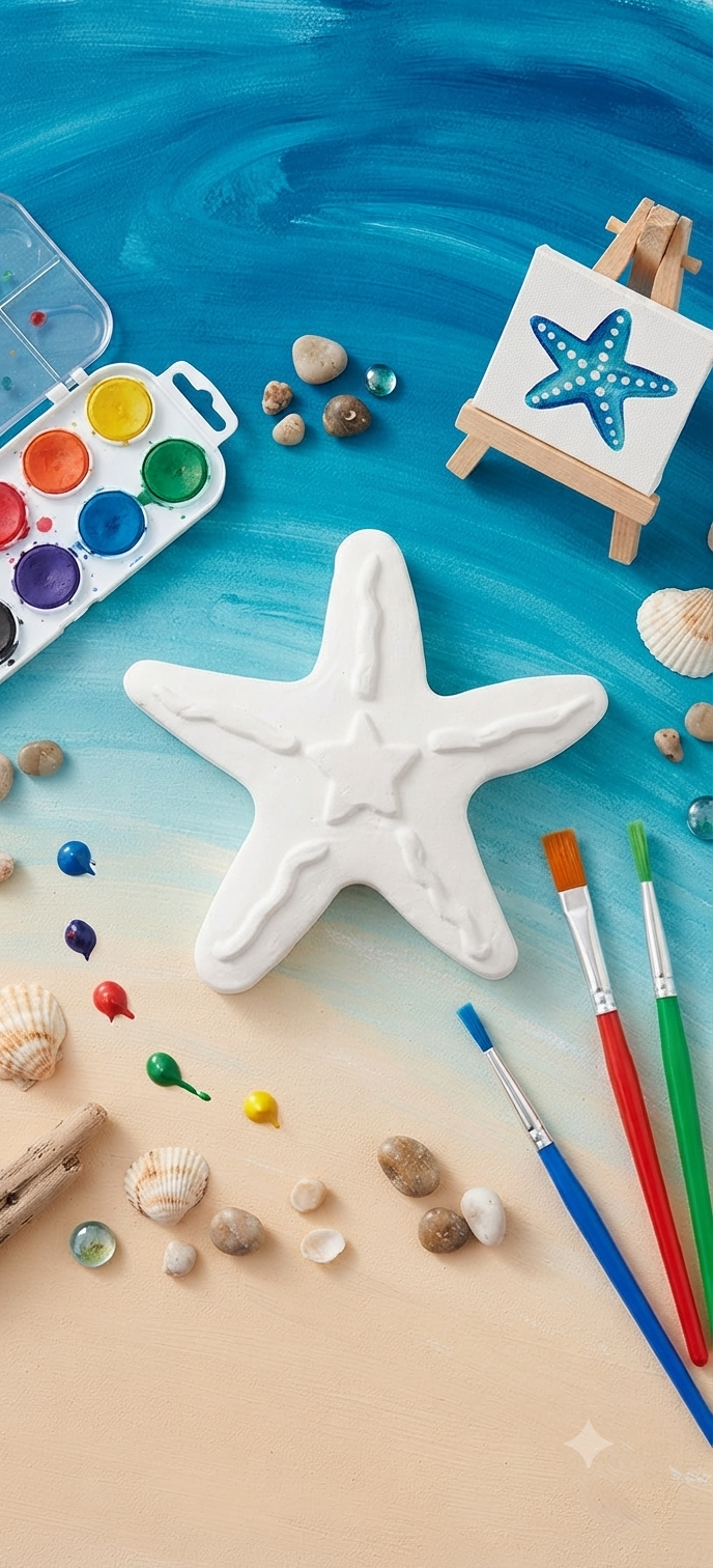 Kit de peinture sous-marin – Loisir Créatif DIY, Faite Main et Peintures Incluse
