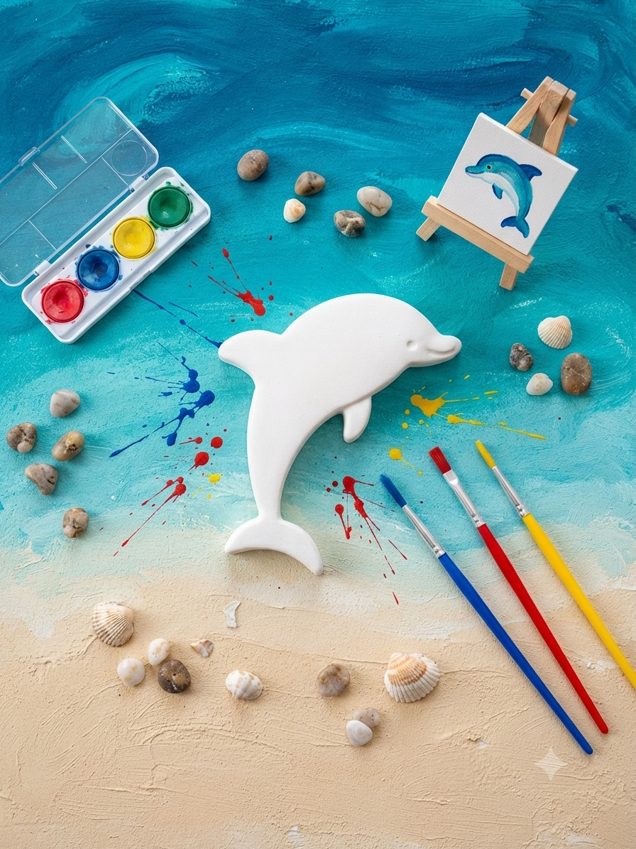 Kit de peinture sous-marin – Loisir Créatif DIY, Faite Main et Peintures Incluse