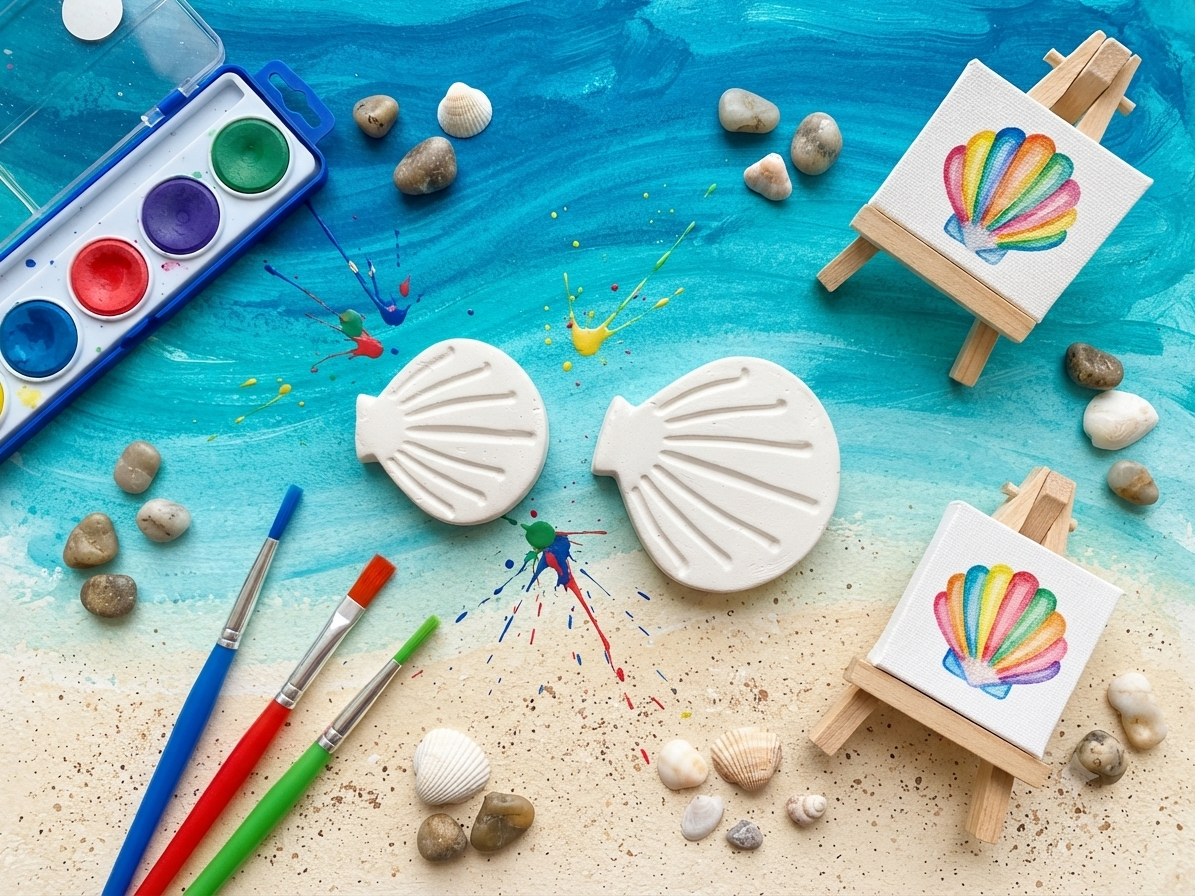 Kit de peinture sous-marin – Loisir Créatif DIY, Faite Main et Peintures Incluse