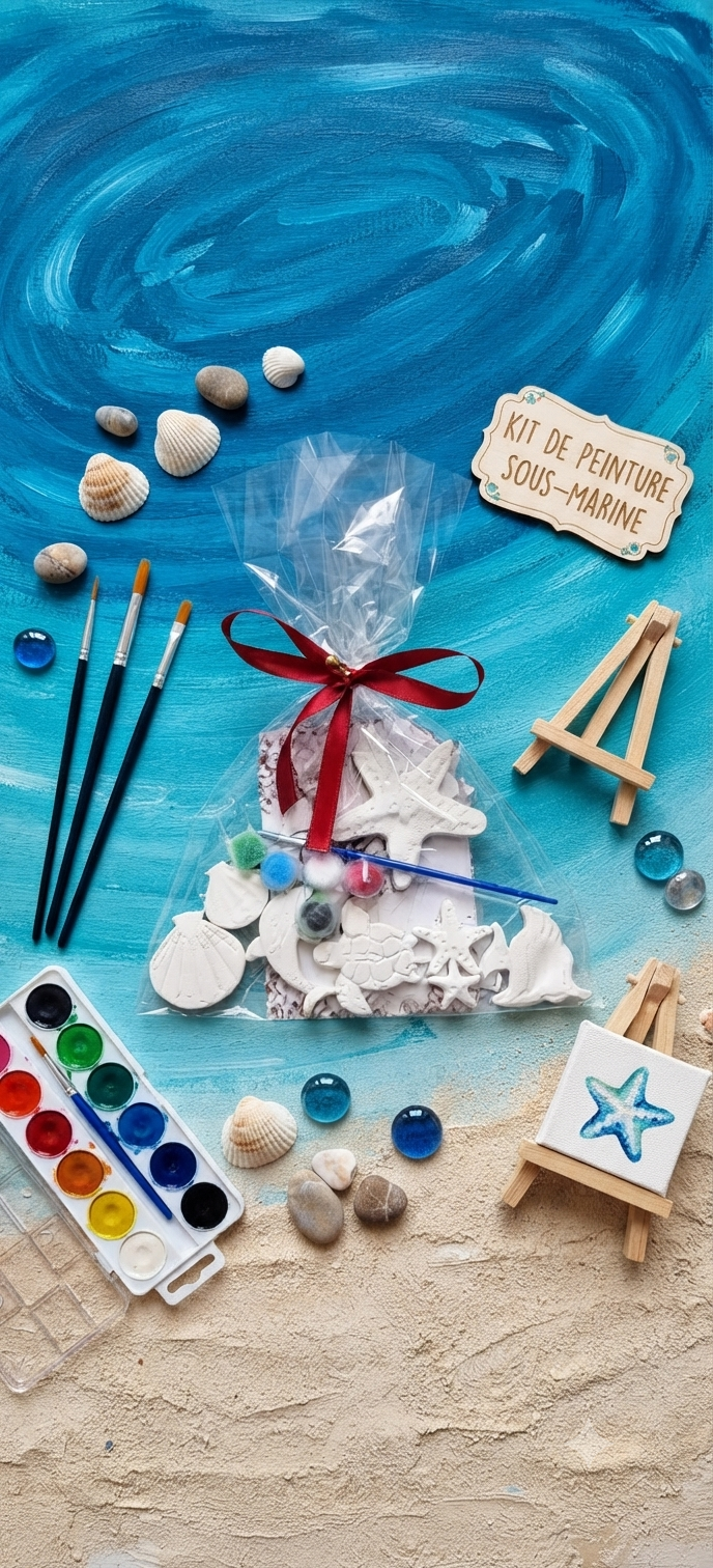 Kit de peinture sous-marin – Loisir Créatif DIY, Faite Main et Peintures Incluse